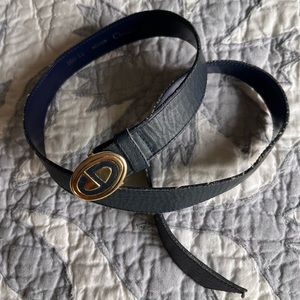 COPY - Vintage Christian Dior Leather Belt